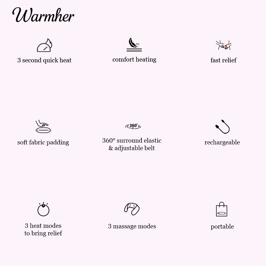 Warmher Heating Pad - Say Bye to Pain!